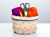 Crochet pattern - Magical reversible basket