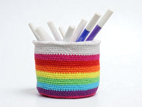 Crochet pattern - Magical reversible basket