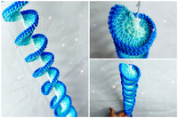 Crochet pattern - 4 decorative wind chimes set