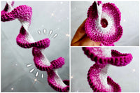 Crochet pattern - 4 decorative wind chimes set