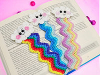 Crochet pattern - 3 bookmarks value set