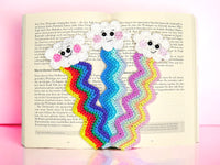 Crochet pattern - 3 bookmarks value set