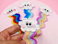 Crochet pattern - 3 bookmarks value set