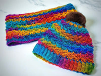 Crochet pattern - Hat and Loop Zigzag Design