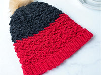 Crochet pattern - Hat and Loop Zigzag Design