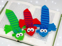 Crochet pattern - Dragon Bookmark