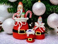 Häkelanleitung - Weihnachtssäckchen zum Befüllen | Nikolaus | Geschenk