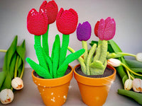 Häkelanleitung - Zauberhafte Tulpen