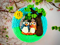 Crochet pattern - 4 door wreaths in a value set