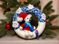 Crochet pattern - 4 door wreaths in the Four Seasons value set
