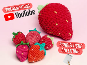 🍓 Die Häkelerdbeere: Schnell, süß & gelingsicher! Kostenlos Anleitung