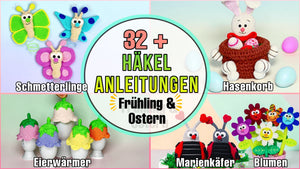 Frühlingserwachen & Osterzauber:  Häkelideen für dein Zuhause