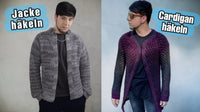 Einfacher Granny Cardigan 2-in-1: Cardigan oder Jacke häkeln