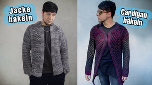 Einfacher Granny Cardigan 2-in-1: Cardigan oder Jacke häkeln