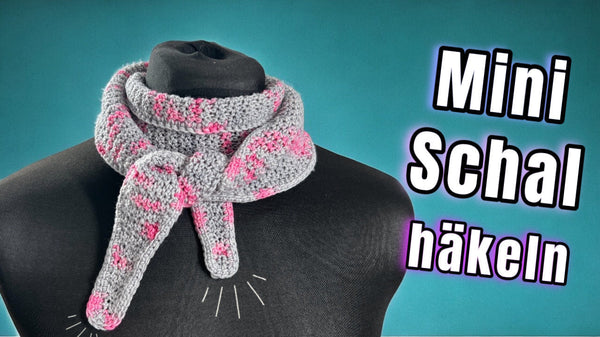 Mini Schal Nessa - Häkelanleitung