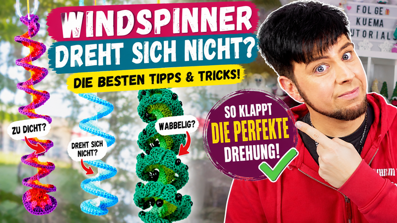 Windspinner häkeln – Die besten Tipps und Tricks für perfekte Spiralen