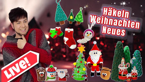 Häkel dich in die Weihnachtszeit – Winterdeko & Figuren
