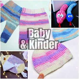 Baby & Kinder – Häkelanleitungen