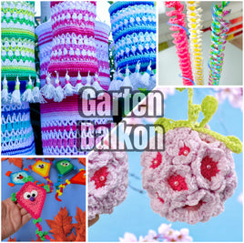 Garten & Balkondeko Häkelanleitungen