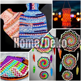 Home & Deko Häkelanleitungen – Wohnaccessoires selber häkeln