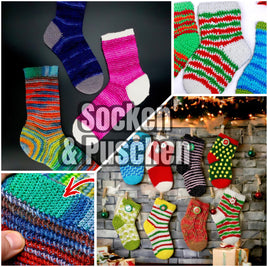 Socken & Puschen – Häkelanleitungen