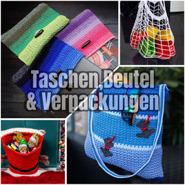 Taschen, Beutel & Verpackungen – Häkelanleitungen