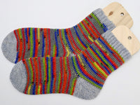 Häkelanleitung - Socken häkeln für Anfänger