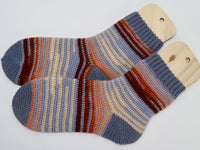 Häkelanleitung - Socken häkeln für Anfänger