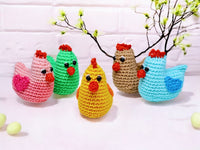 Crochet pattern - Cute crochet chicken ''Baby Chickon''