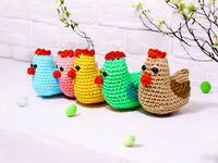 Crochet pattern - Cute crochet chicken ''Baby Chickon''