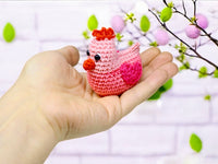 Crochet pattern - Cute crochet chicken ''Baby Chickon''
