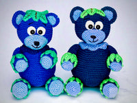 Crochet pattern - Sweet Blue Bear