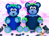 Crochet pattern - Sweet Blue Bear