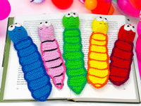 Crochet pattern - Bookworm bookmark