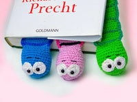 Crochet pattern - Bookworm bookmark