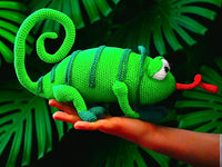 Crochet pattern - Chameleon Maik