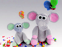 Crochet pattern - Eli the elephant DE|NL