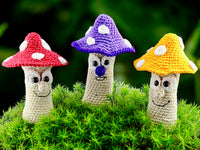 Crochet pattern - Funny toadstools