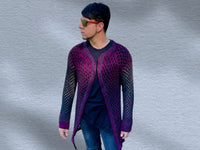 Häkelanleitung - Einfacher unisex Granny Cardigan