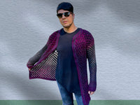 Häkelanleitung - Einfacher unisex Granny Cardigan