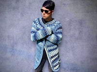 Häkelanleitung - Einfacher unisex Granny Cardigan