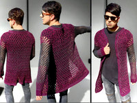 Häkelanleitung - Einfacher unisex Granny Cardigan