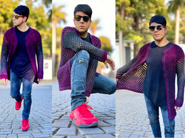 Häkelanleitung - Einfacher unisex Granny Cardigan