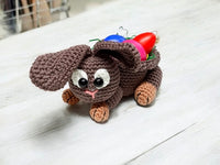 Crochet pattern - Bunny pen/needle holder