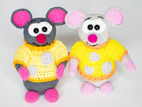 Crochet pattern - Freddy Cheese Mouse