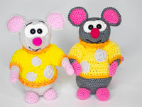 Crochet pattern - Freddy Cheese Mouse