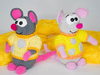 Crochet pattern - Freddy Cheese Mouse
