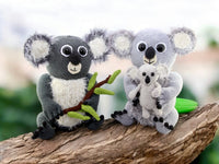 Crochet Pattern - Koala Bear Family