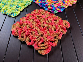 Crochet Pattern - Coral Granny Square