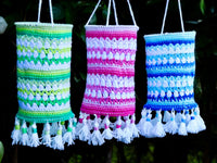 Crochet pattern - decorative lanterns - 2 variations